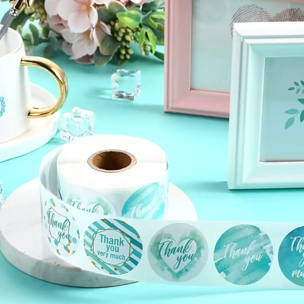 250 Thank You Stickers Business Mail Office Gifts Shipping Greeting Labels